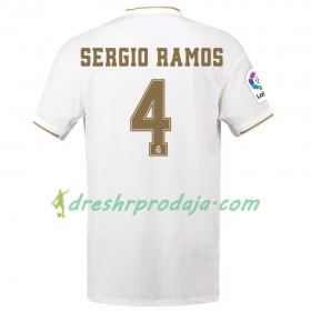 Nogometni Dresovi Real Madrid Sergio Ramos 4 Domaći 2019/2020 Kratkih Rukava